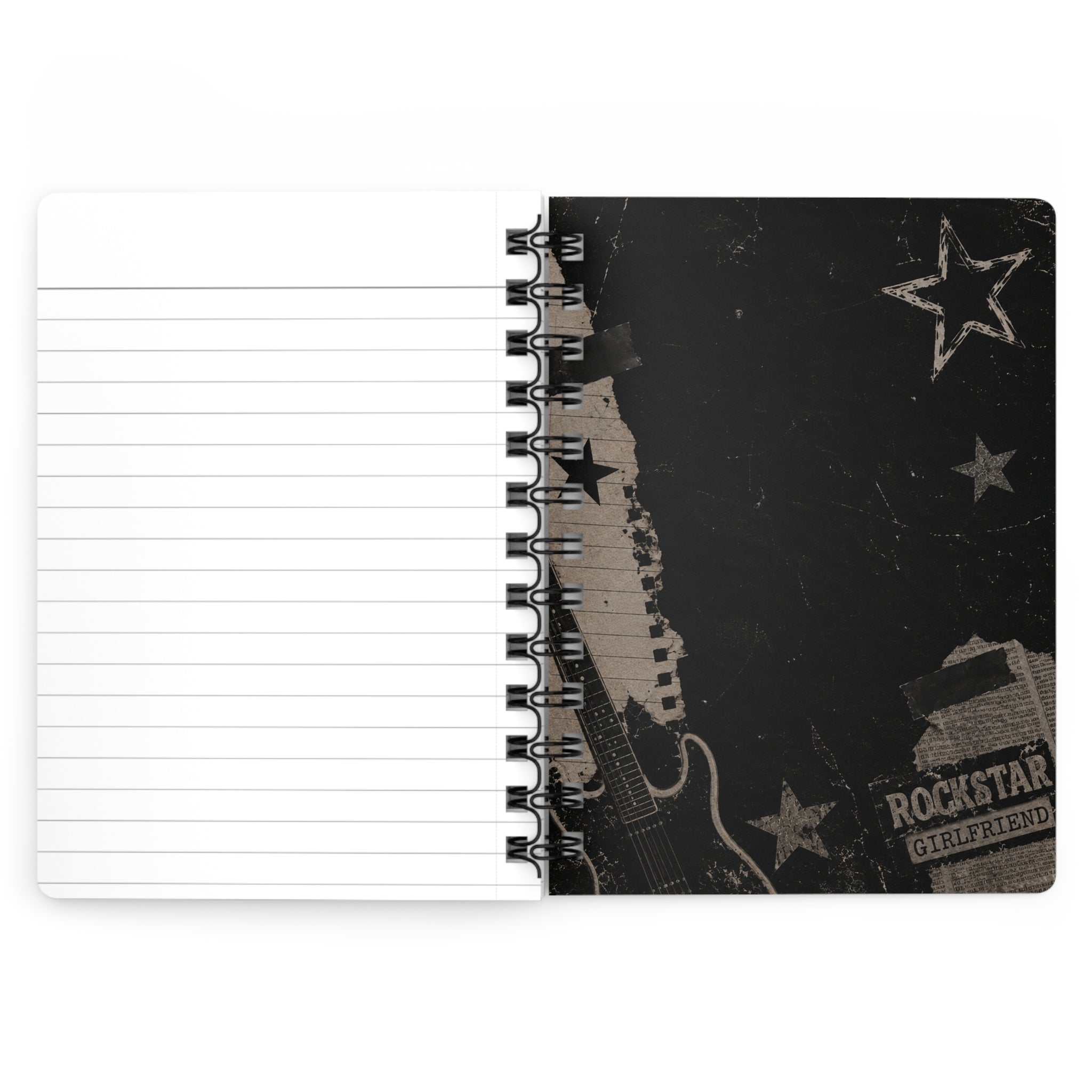 Rockstar Girlfriend Spiral Bound Journal
