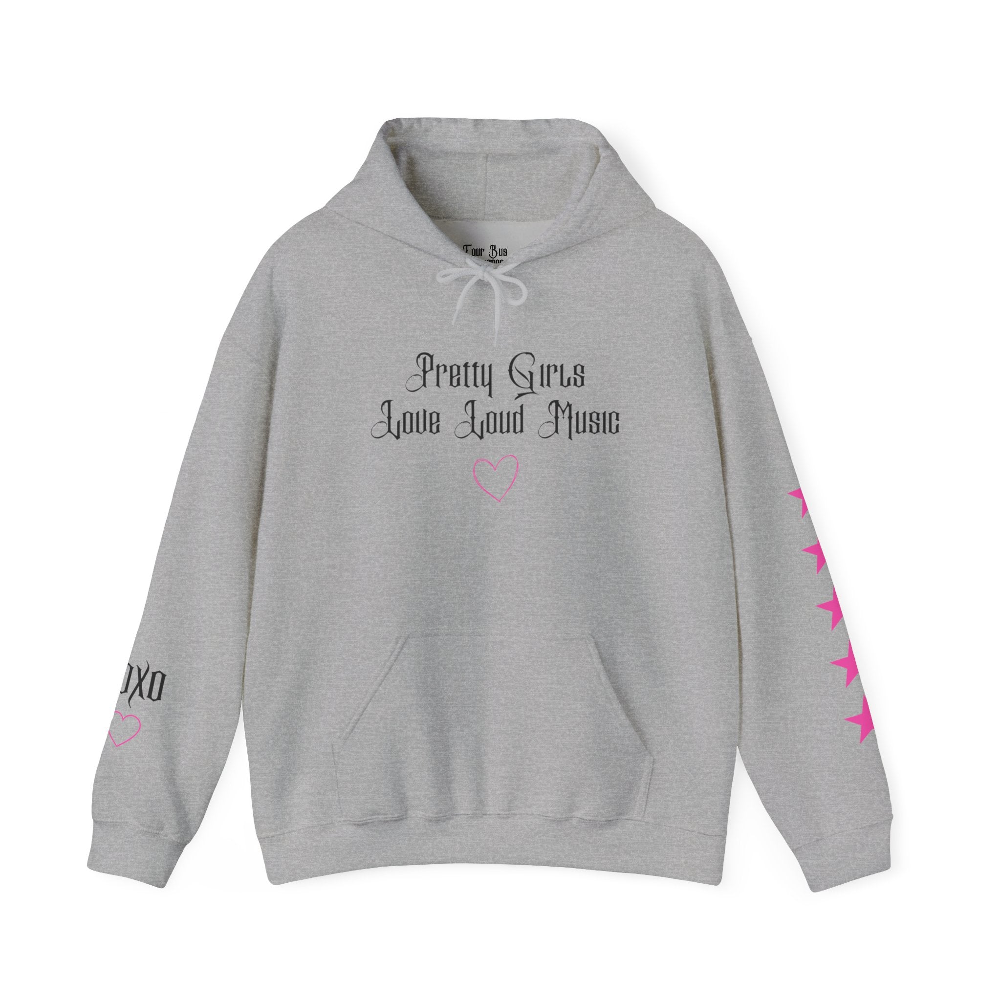 Pretty Girls Love Loud Music Hooded Sweatshirt