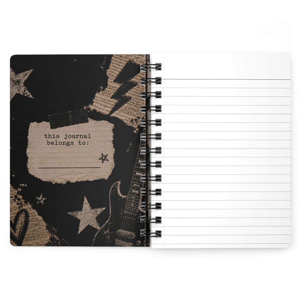 Rockstar Girlfriend Spiral Bound Journal