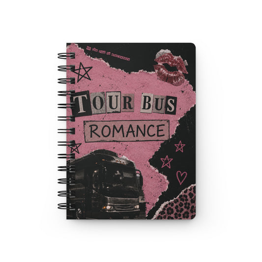 Tour Bus Romance Spiral Bound Journal